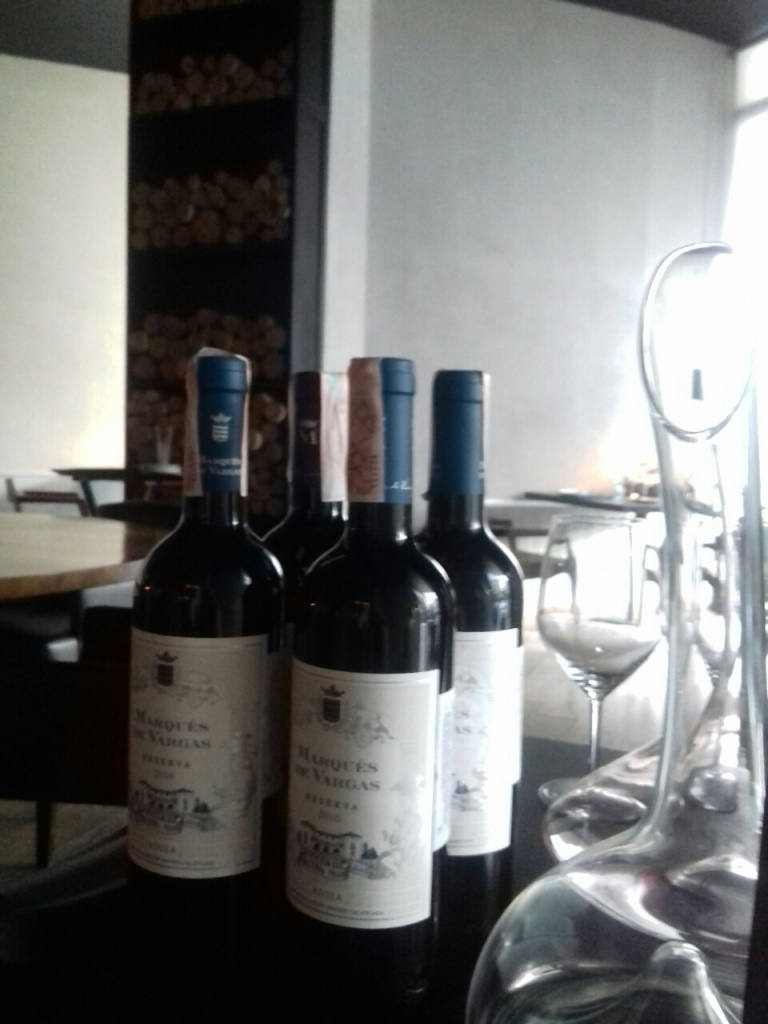 Винный ужин испанских вин Grupo Vinicola Marques de Vargas.