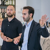 Дегустация испанских вин Маркиз де Варгас в Киеве с представителем винодельни - Eduardo Pelayo